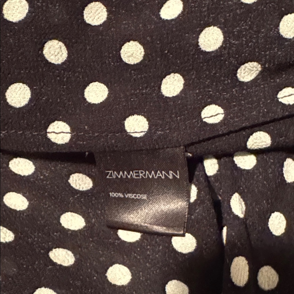 Zimmermann Polka Dot Wrap Dress - Picture 10 of 10